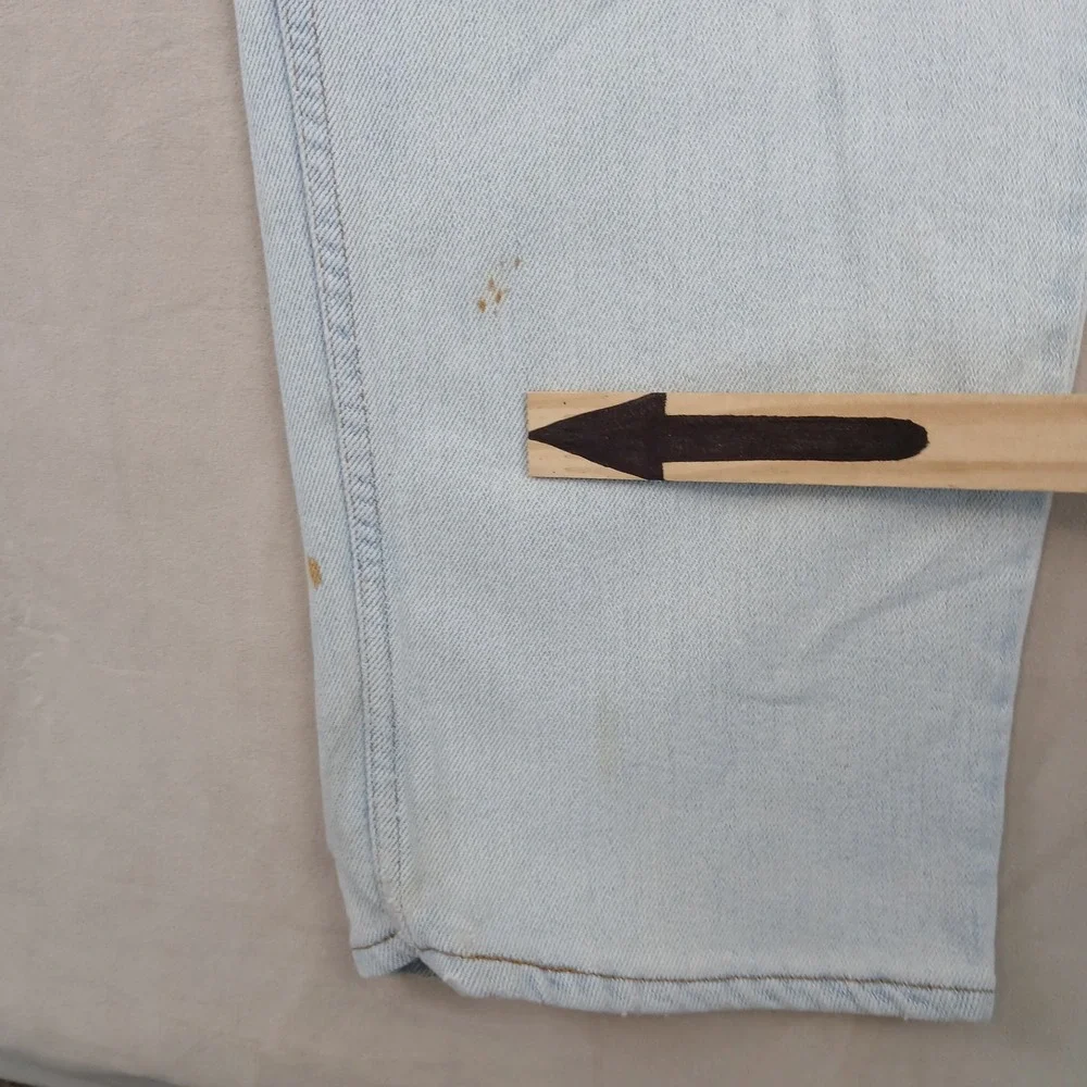 Vintage Levis 540‎ Flex 42x28 Mens Jeans Brown Tag 1998 FLAWS